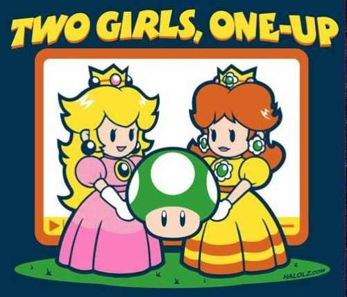 Two Girls, One Up